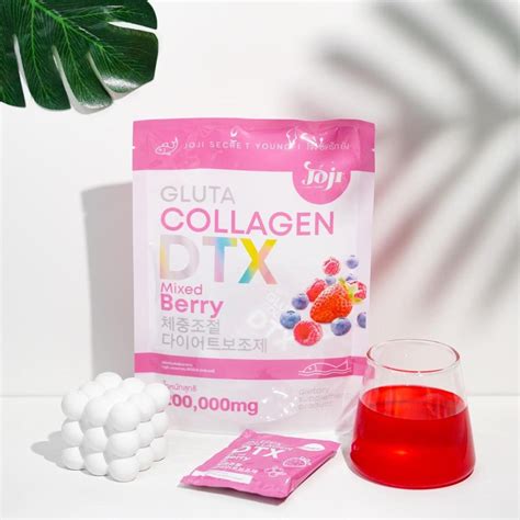 Jual Gluta Collagen Joji Secret Young Dtx Mix Berry 200000mg Whitening