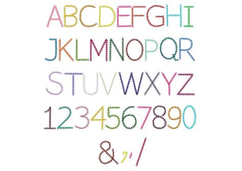 Quick Light Stitch Chain Font Machine Embroidery Designs In Assorted