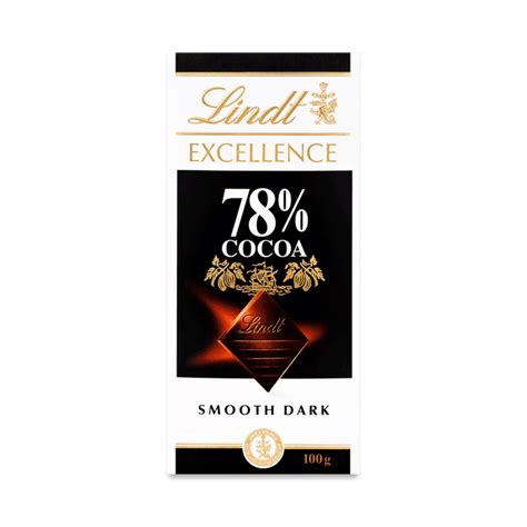 Lindt Excellence Dark 78 Cacao 100g Mfd Group