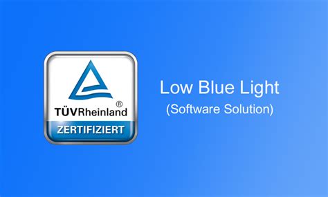 All About TÜv Rheinland Low Blue Light Eye Protection Certification