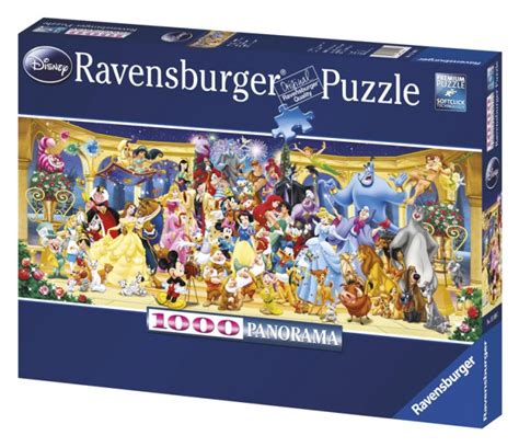 Ravensburger Disney Characters Panorama 1000 pc Puzzle jigsaw - Toys ...