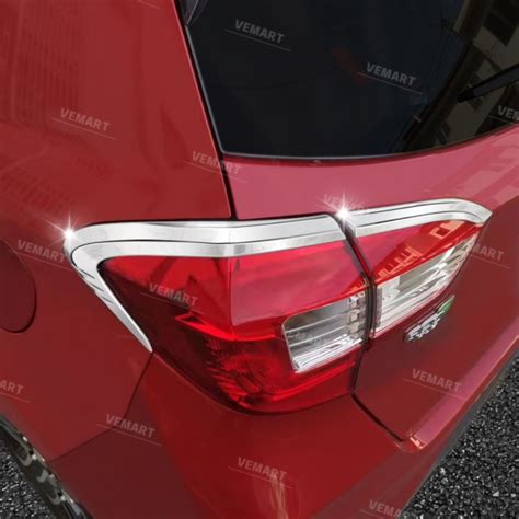 Vemart Perodua Myvi Chrome Headlamp Tail Lamp Eye Lip Cover