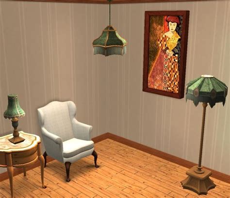 TheNinthWaveSims The Sims 2 TS3 Supernatural Antique Lighting Set