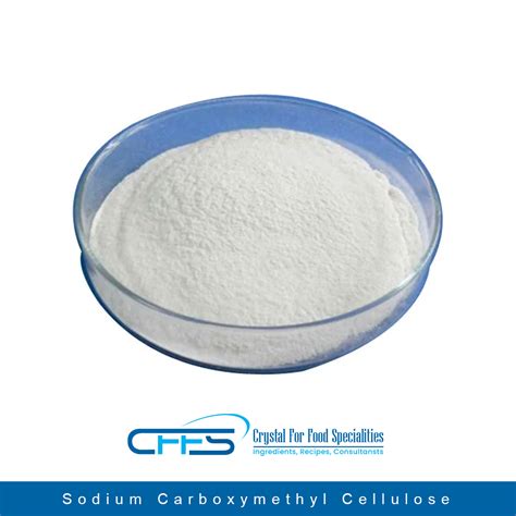 Sodium Carboxymethyl Cellulose Crystal For Food Specialties