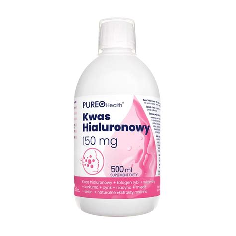 Pureo Health kwas hialuronowy 150 mg płyn 500 ml Portal DOZ pl