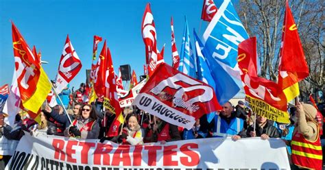 R Forme Des Retraites Gr Ves Et Manifs Dans Le Vaucluse Avignon