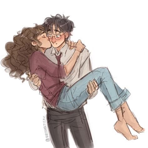 Harry Potter And Hermione Granger Fan Art