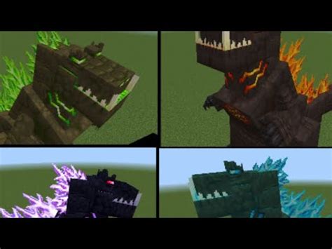 Tremorzilla Addon Minecraft Bedrock YouTube