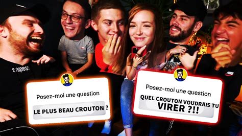 On Répond à Vos Pires Dilemmes Avec La Team Croûton Youtube