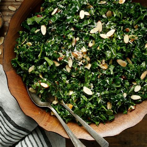 Lemon Garlic Kale Salad Recipe Fresh And Healthy