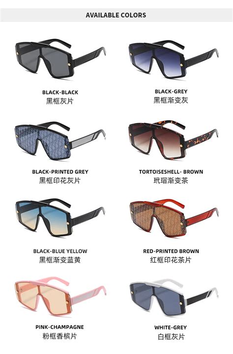 Trendy Luxury Brands Square Sunglasses For Women Men 2024 Oversized Frame D Letter Rivets Shades