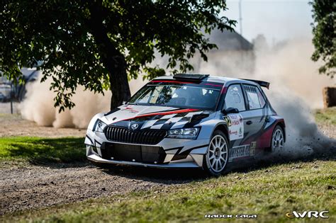 Han K Ji Ve Erka Michal Koda Fabia Rally Evo Rally Vy Kov