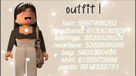 Some Outfit Codes Youtube