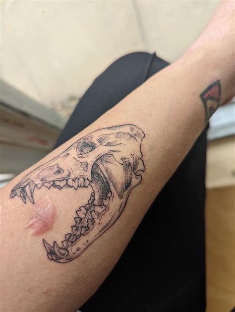 Werewolf Bite Tattoo