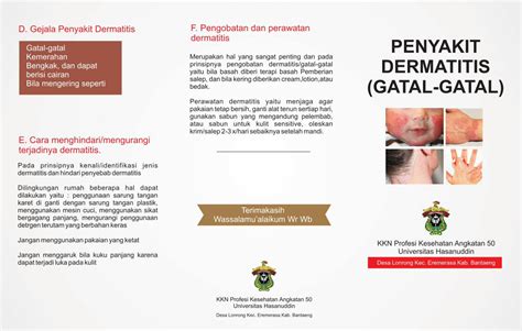 Pdf Leaflet Dermatitis Dokumentips