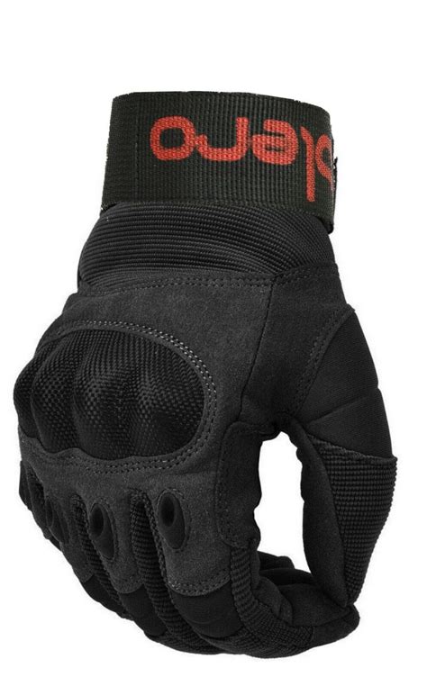 Islero Leather All Weather Motorbike Motorcycle Gloves Carbon Fiber Knuckle Ebay