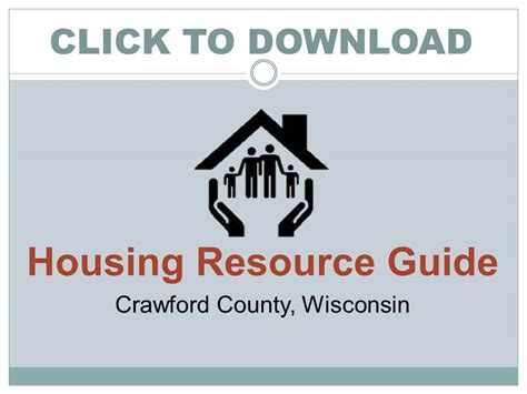 Housing Resource Guide Crawford County Wisconsin Housing Coalition