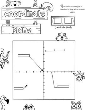 Doodle Notes Coordinate Plane Basics By Shantelletpt Tpt