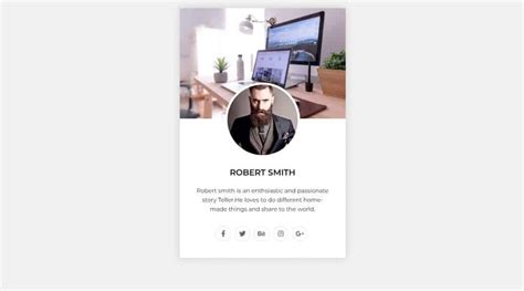 10 Stunning CSS Profile Card Design In 2024