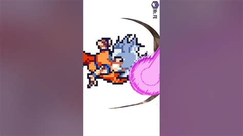 Goku Mastered Ultra Instinct Vs Vegeta Ultra Ego Sprites Animation