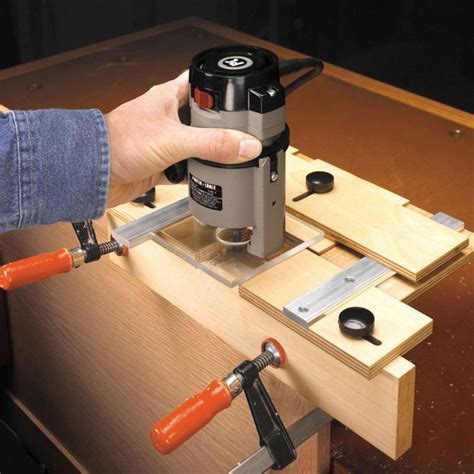 Woodsmith Magazine Hinge Mortising Jig Plans Woodpeckers