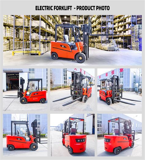 Ton Ton Forklift Truck Electric Forklift With Ce Side Shifter