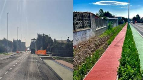 Quartu Pista Ciclabile Con Rotonde E Marciapiedi In Via Dell Autonomia