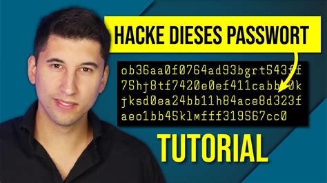 HACKEN LERNEN Passwörter knacken Tutorial Challenge YouTube