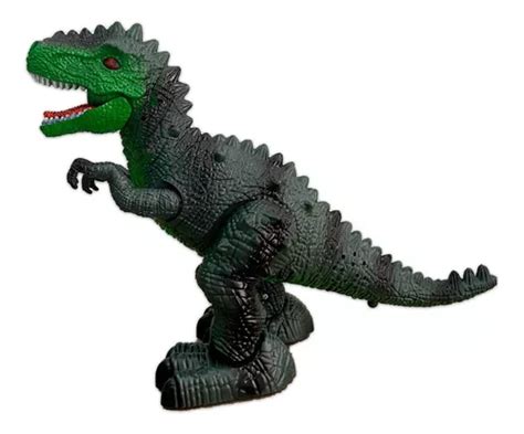 Brinquedo Dinossauro Anda Faz Barulho De Dinossauro E Brilha Mercadolivre