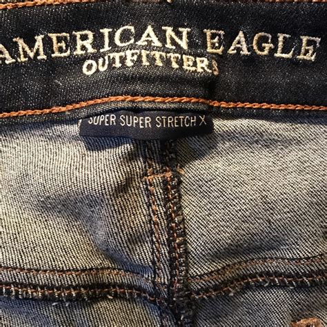 American Eagle Super Stretch Fold Denim Depop