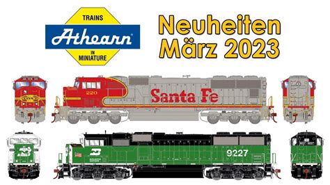 Athearn Modellbahn Modellauto Neuheiten März 2023 Spur H0 YouTube