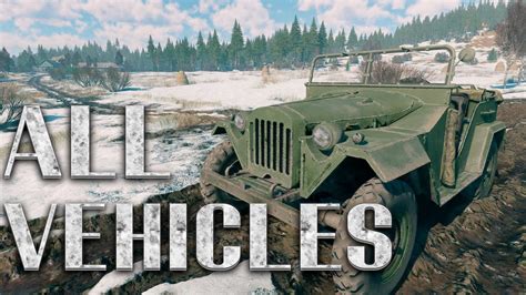 All Vehicles Enlisted All Campaigns Allies And Axis Youtube