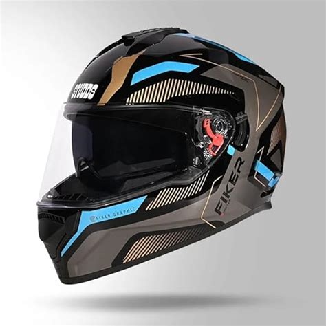 Studds Drifter D Full Face Dual Visor Helmet For Men Women Isi Dot