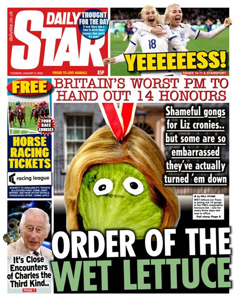 Daily Star Front Page 8th Of August 2023 Tomorrow S Papers Today