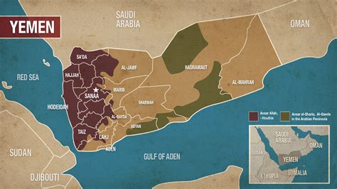 Map Yemen Civil War 01 The New Arab