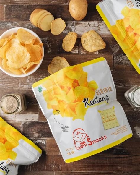 Leni Snacks Keripik Kentang Original New Packaging Lazada Indonesia