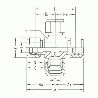 Brennan Industries N Double Ferrule Tube Fittings