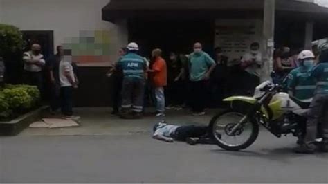 VIDEO Lamentable Motociclista falleció en un accidente de tránsito