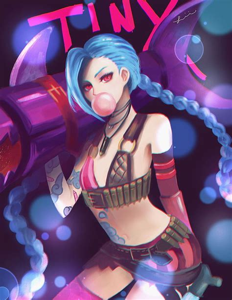 Jinx Fanart By Vikiwiki1217 On Deviantart Fan Art Legend Images