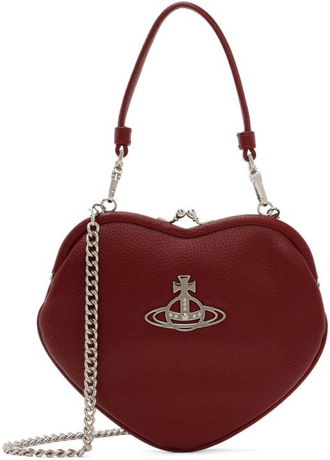 Vivienne Westwood Red Belle Heart Frame Bag Lyst