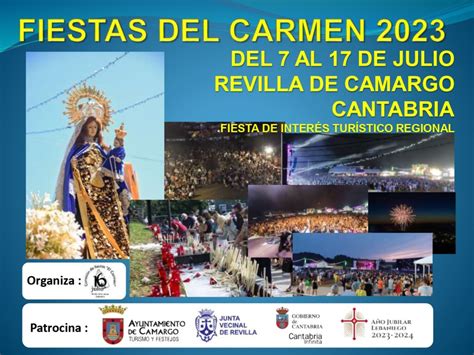 Celebra Las Emocionantes Fiestas Del Carmen En Revilla De Camargo