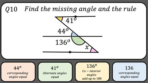 Angles In Parallel Lines Mathshko