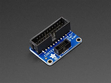 Jtag Adapter Board Pin Mm To Pin Mm Supports Jlink Swd