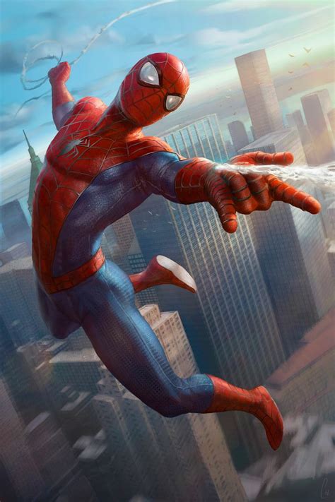 Artstation Spider Man Spiderman Artwork Marvel Spiderman Art