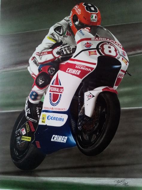 Motogp Art Racer Portraits Professional Airbrush Portrait Art Of The