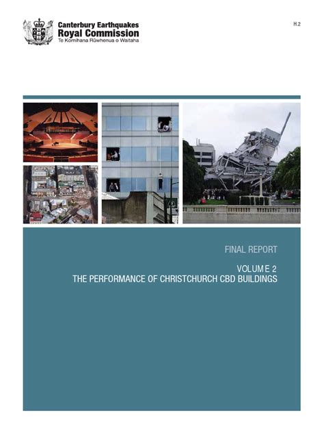 Final Report Volume 2 Web Pdf Earthquake Engineering Civil