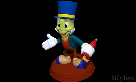 Artstation Jiminy Cricket Pinocchio 3d Print Model Resources