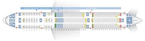 Delta Air Lines Boeing 777-200ER Seat Configuration and Layout - AERONEF.NET