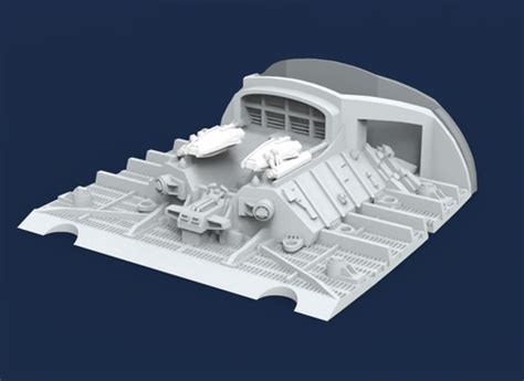 1:1000 USS Excelsior Upgrade Kit STL File Download – modelwerkshop