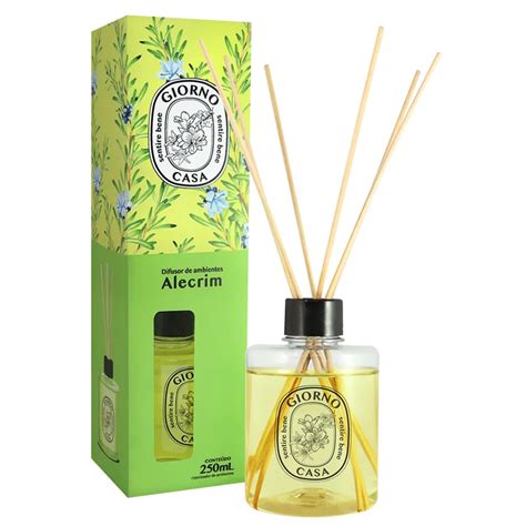 Difusor Aromatizador Ambientes Giorno Alecrim Original Ml Shopee